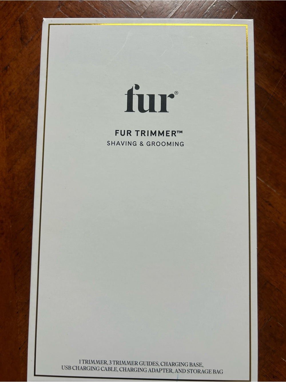 Fur White Electric Body Shaver with Charger